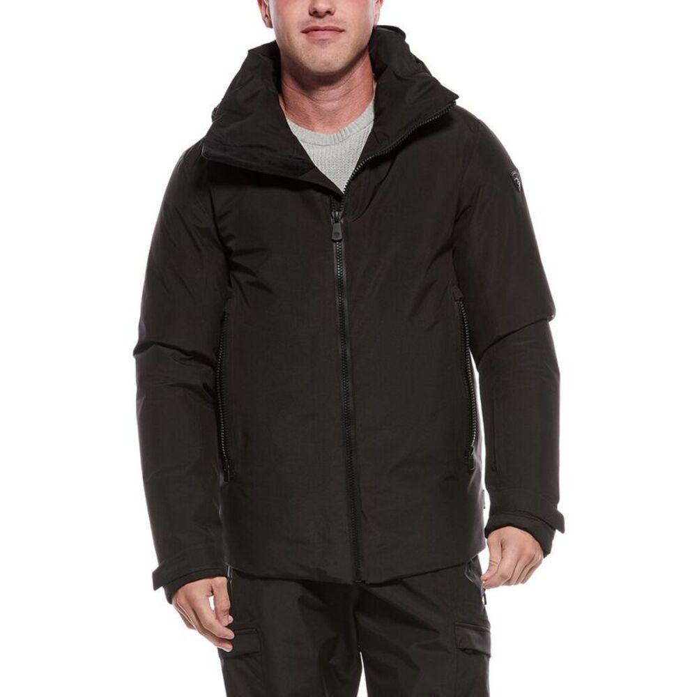 Post Card Mens  Down Ski Jacket, Black